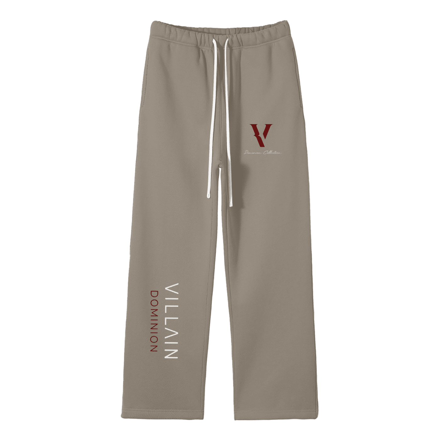Villain by Wolvyn Apparel - Dominion Collection - Unisex Fleece Straight Leg Pants - Wolvyn Apparel