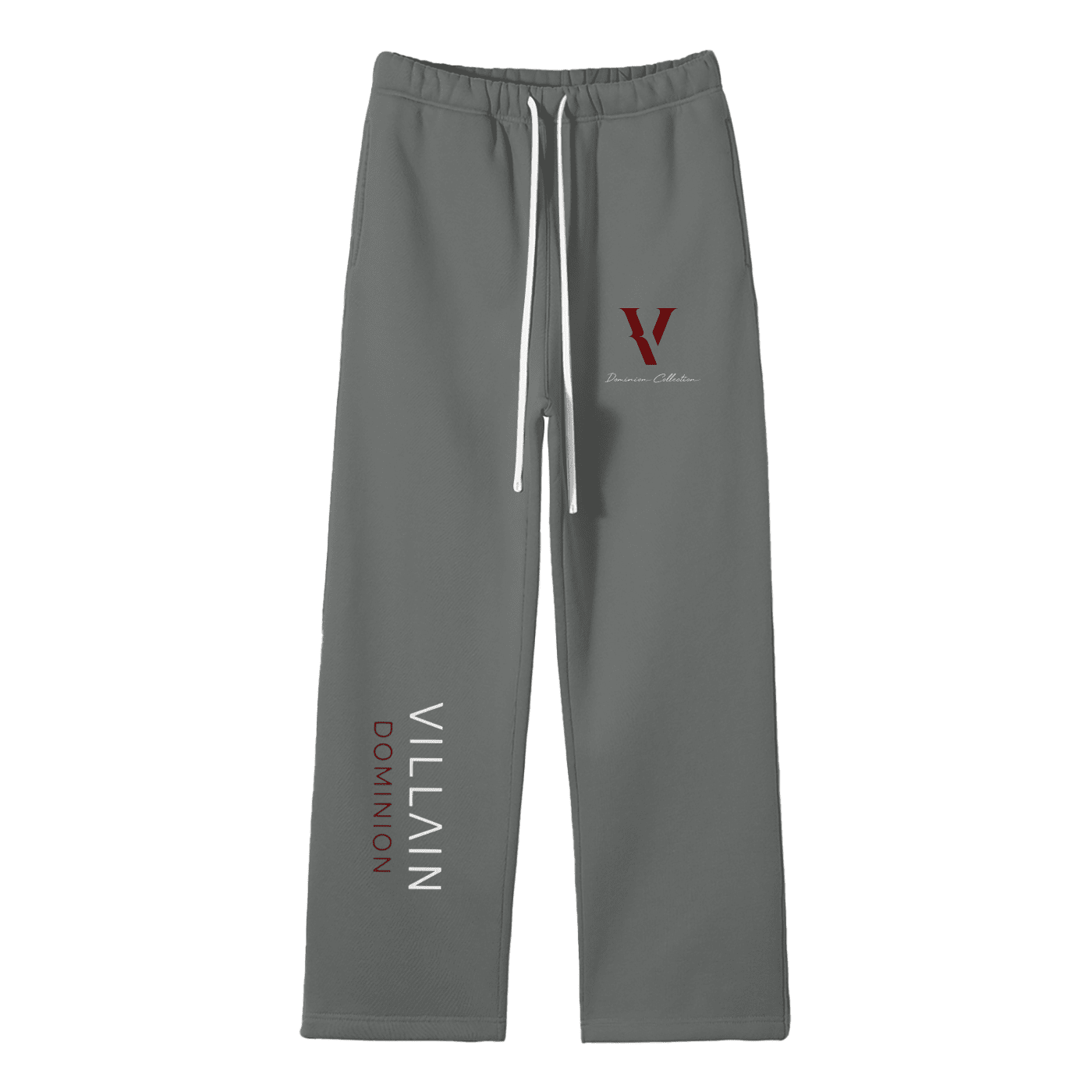 Villain by Wolvyn Apparel - Dominion Collection - Unisex Fleece Straight Leg Pants - Wolvyn Apparel