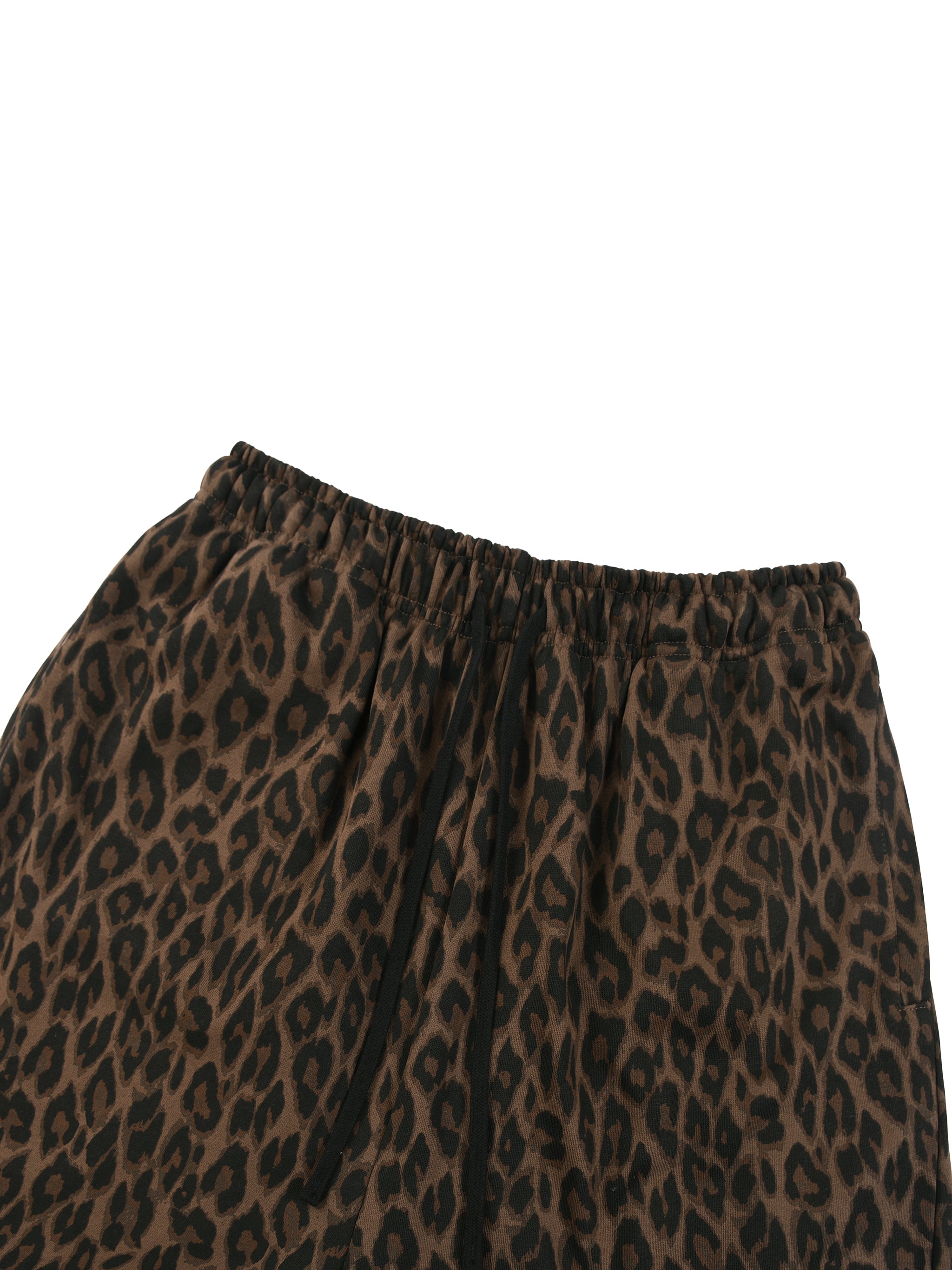Villain by Wolvyn Apparel Unisex Heavyweight Leopard Drawstring Shorts - Wolvyn Apparel