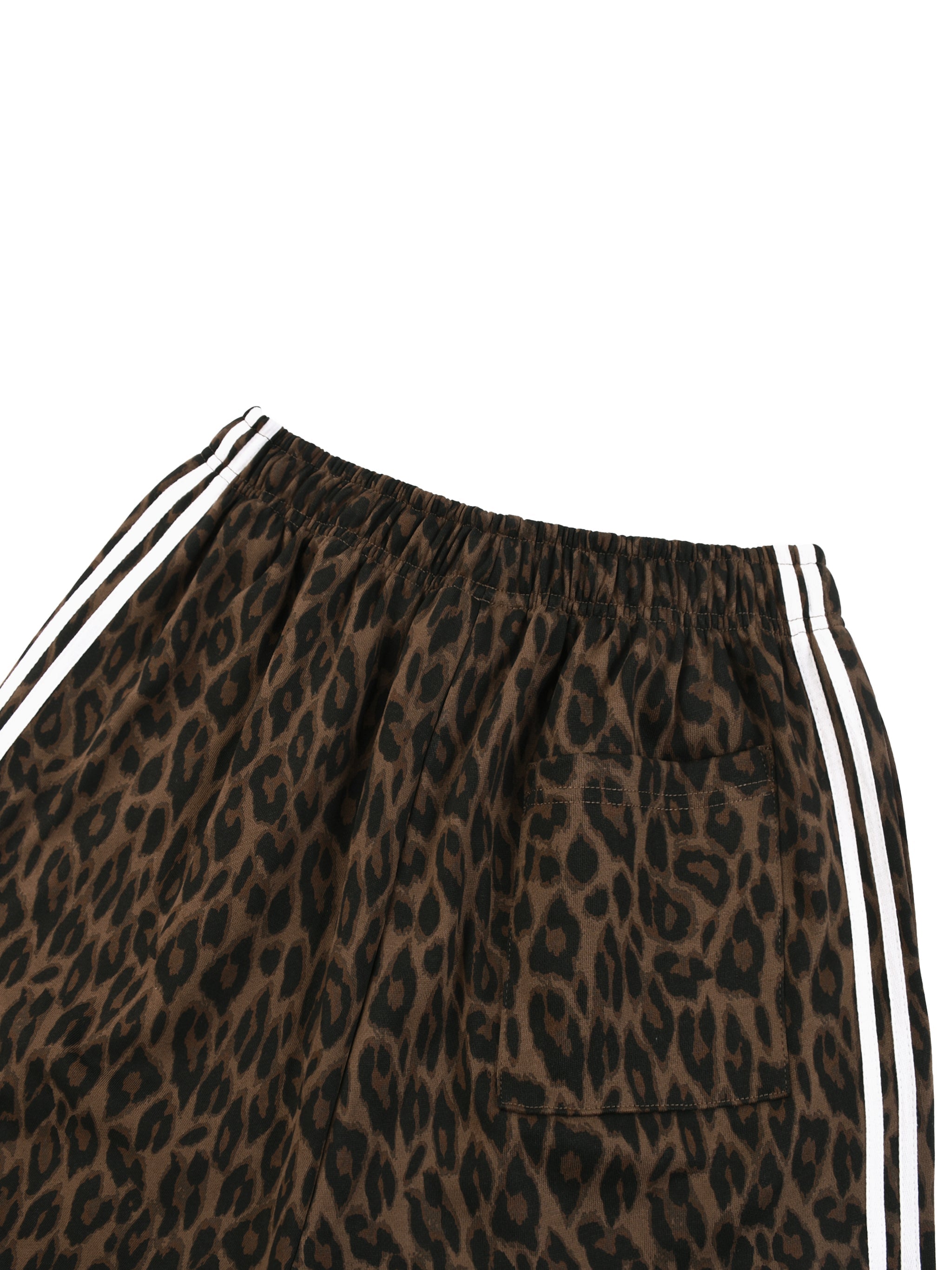 Villain by Wolvyn Apparel Unisex Heavyweight Leopard Drawstring Shorts - Wolvyn Apparel