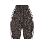 Villain by Wolvyn Apparel Unisex Leopard Barrel Leg Sweatpants - Wolvyn Apparel