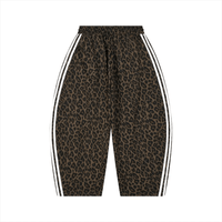 Villain by Wolvyn Apparel Unisex Leopard Barrel Leg Sweatpants - Wolvyn Apparel