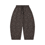 Villain by Wolvyn Apparel Unisex Leopard Barrel Leg Sweatpants - Wolvyn Apparel