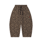 Villain by Wolvyn Apparel Unisex Leopard Barrel Leg Sweatpants - Wolvyn Apparel