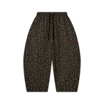 Villain by Wolvyn Apparel Unisex Leopard Barrel Leg Sweatpants - Wolvyn Apparel