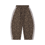 Villain by Wolvyn Apparel Unisex Leopard Barrel Leg Sweatpants - Wolvyn Apparel