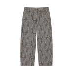 Villain by Wolvyn Apparel Unisex Vintage Wash Leopard Wide Leg Jeans - Wolvyn Apparel