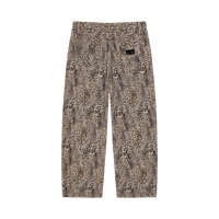 Villain by Wolvyn Apparel Unisex Vintage Wash Leopard Wide Leg Jeans - Wolvyn Apparel