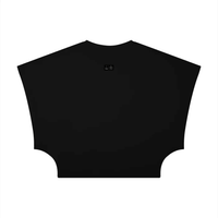 Villain by Wolvyn Apparel Women's Cropped Dolman T-Shirt - Wolvyn Apparel