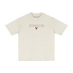 Villain by Wolvyn ‘Villain 213’ 275GSM Men's Double-Yarn Raw-Edge Pigment-Wash T-Shirt - Wolvyn Apparel