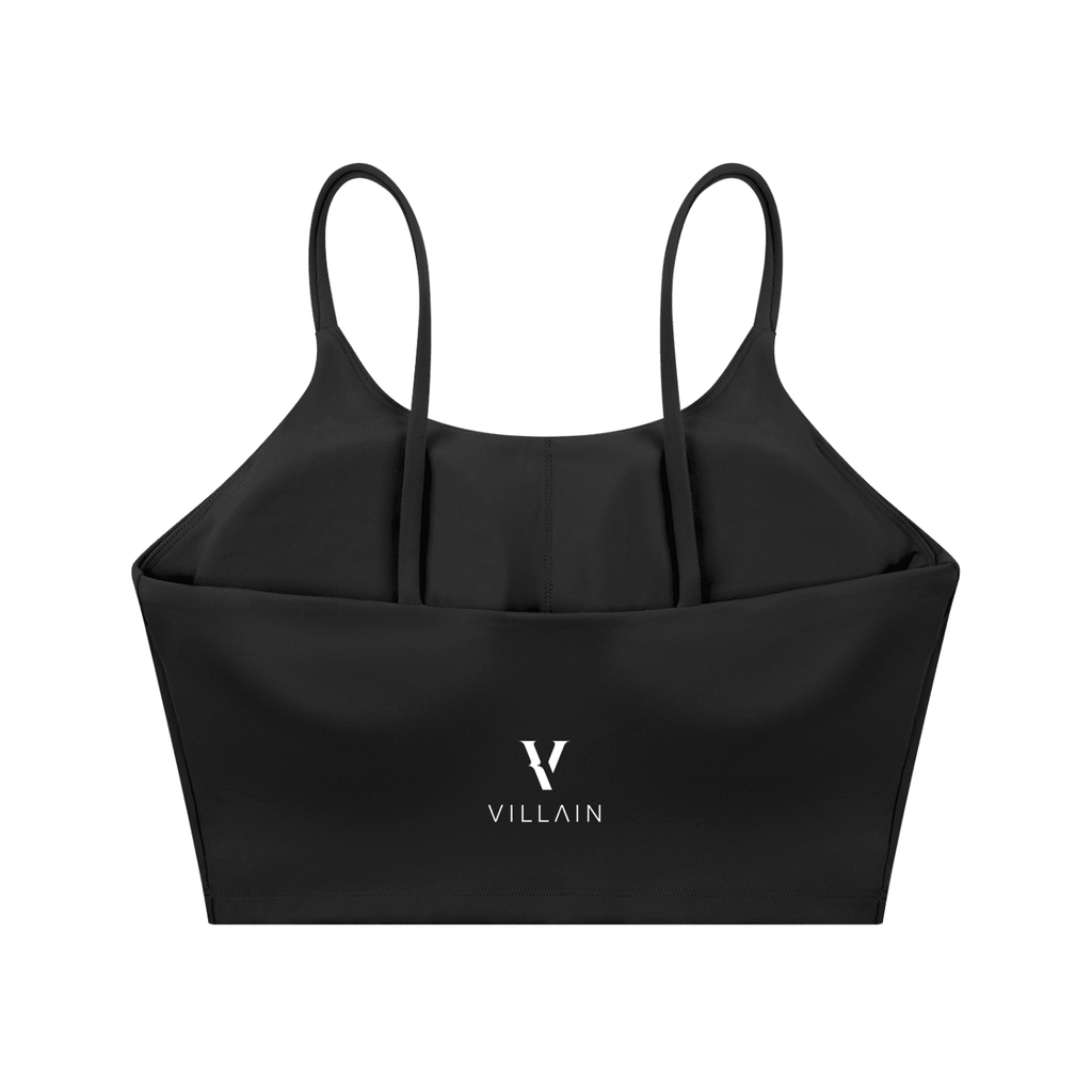 Villain Spaghetti Strap Yoga Sports Bra - Wolvyn Apparel