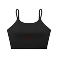 Villain Spaghetti Strap Yoga Sports Bra - Wolvyn Apparel
