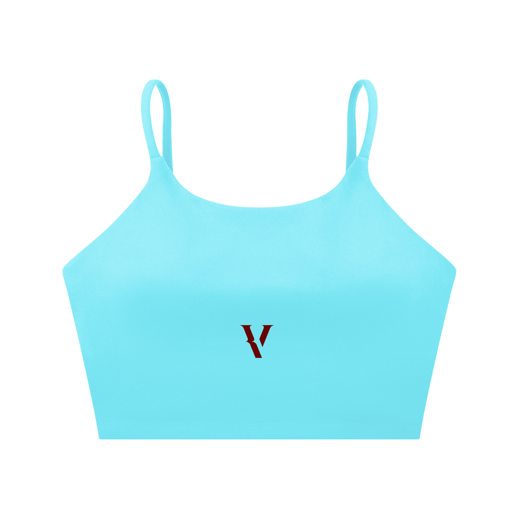 Villain Spaghetti Strap Yoga Sports Bra - Wolvyn Apparel