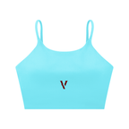 Villain Spaghetti Strap Yoga Sports Bra - Wolvyn Apparel