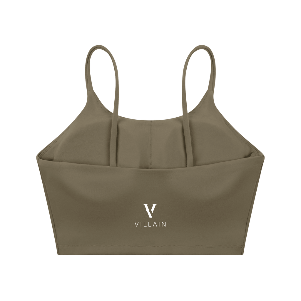 Villain Spaghetti Strap Yoga Sports Bra - Wolvyn Apparel