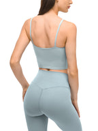 Villain Spaghetti Strap Yoga Sports Bra - Wolvyn Apparel