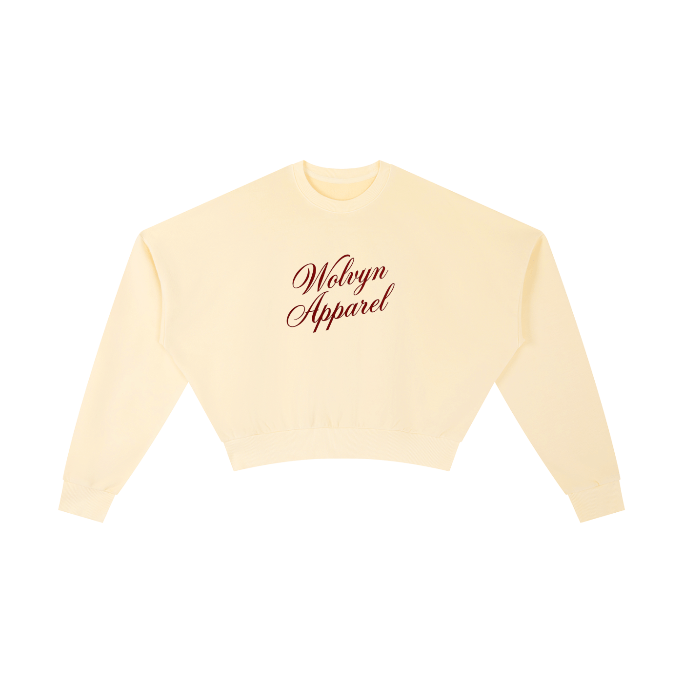 Vintage Washed Cropped Sweatshirt - Wolvyn Apparel