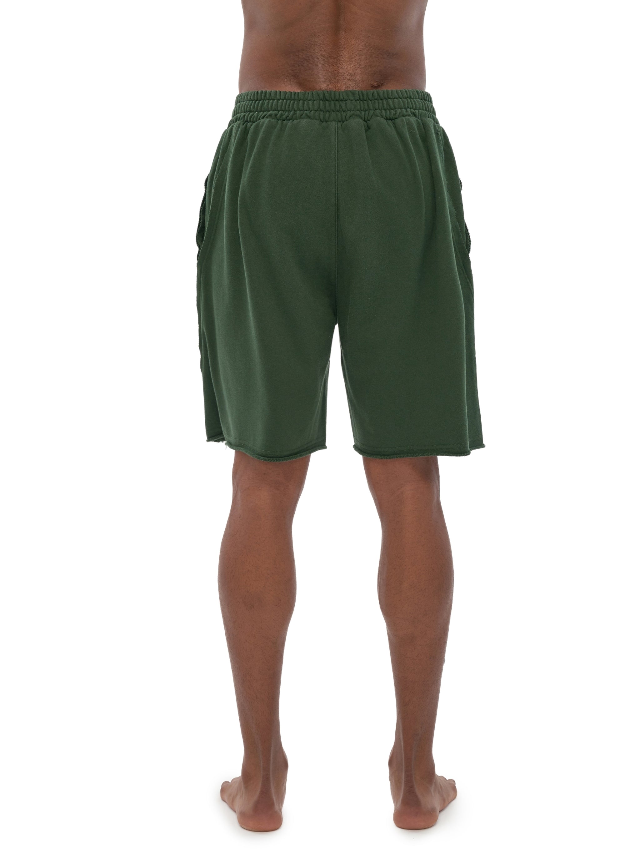 Vintage Washed Tiger Stripes Short Pants - Wolvyn Apparel