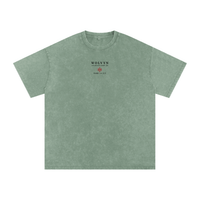 Wolvyn ‘213’ Snow Washed Oversized Cotton T-Shirt - Wolvyn Apparel