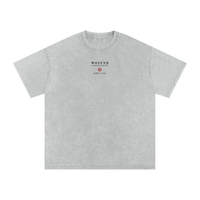 Wolvyn ‘213’ Snow Washed Oversized Cotton T-Shirt - Wolvyn Apparel