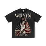 Wolvyn ‘American Standard’ 275GSM Unisex Double-Yarn 100% Cotton Plain-Wash T-shirt - Wolvyn Apparel