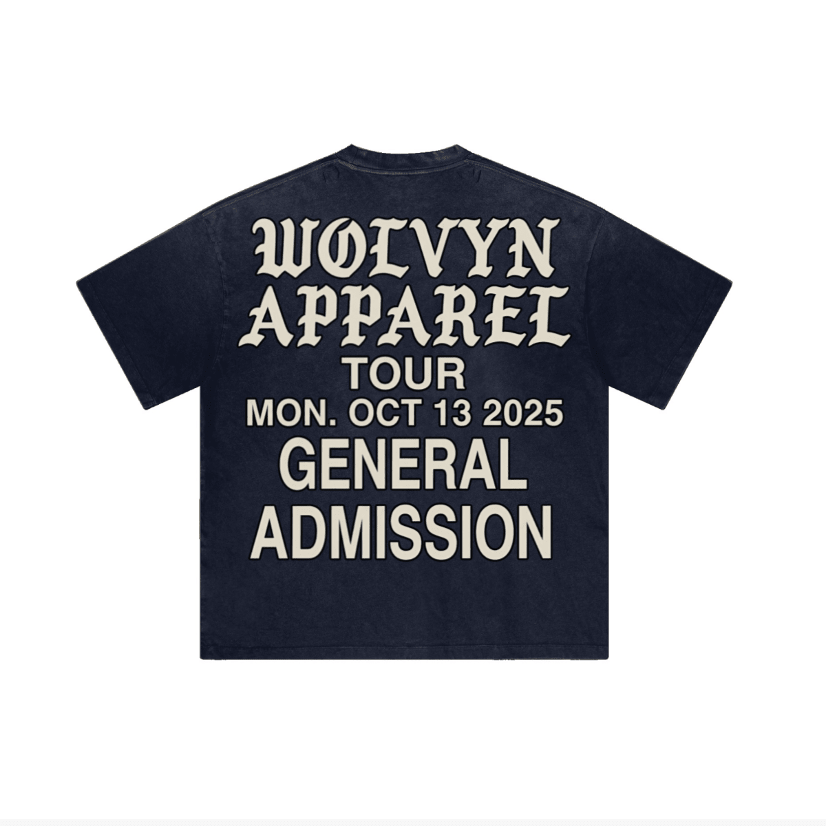 Wolvyn Apparel 250GSM Men's Boxy Tie-Dyed T-Shirt - Wolvyn Apparel