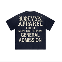 Wolvyn Apparel 250GSM Men's Boxy Tie-Dyed T-Shirt - Wolvyn Apparel