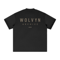 Wolvyn Apparel ‘Archive’ Heavyweight Earth Tone T-Shirt - Wolvyn Apparel