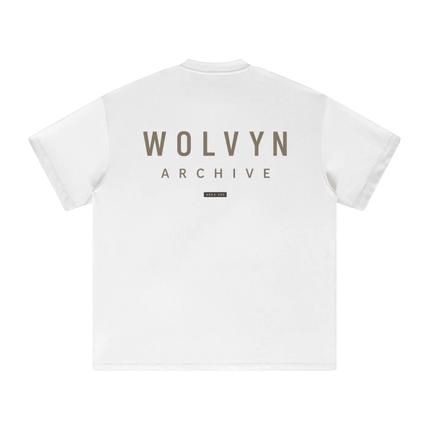 Wolvyn Apparel ‘Archive’ Heavyweight Earth Tone T-Shirt - Wolvyn Apparel