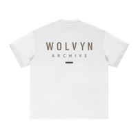 Wolvyn Apparel ‘Archive’ Heavyweight Earth Tone T-Shirt - Wolvyn Apparel