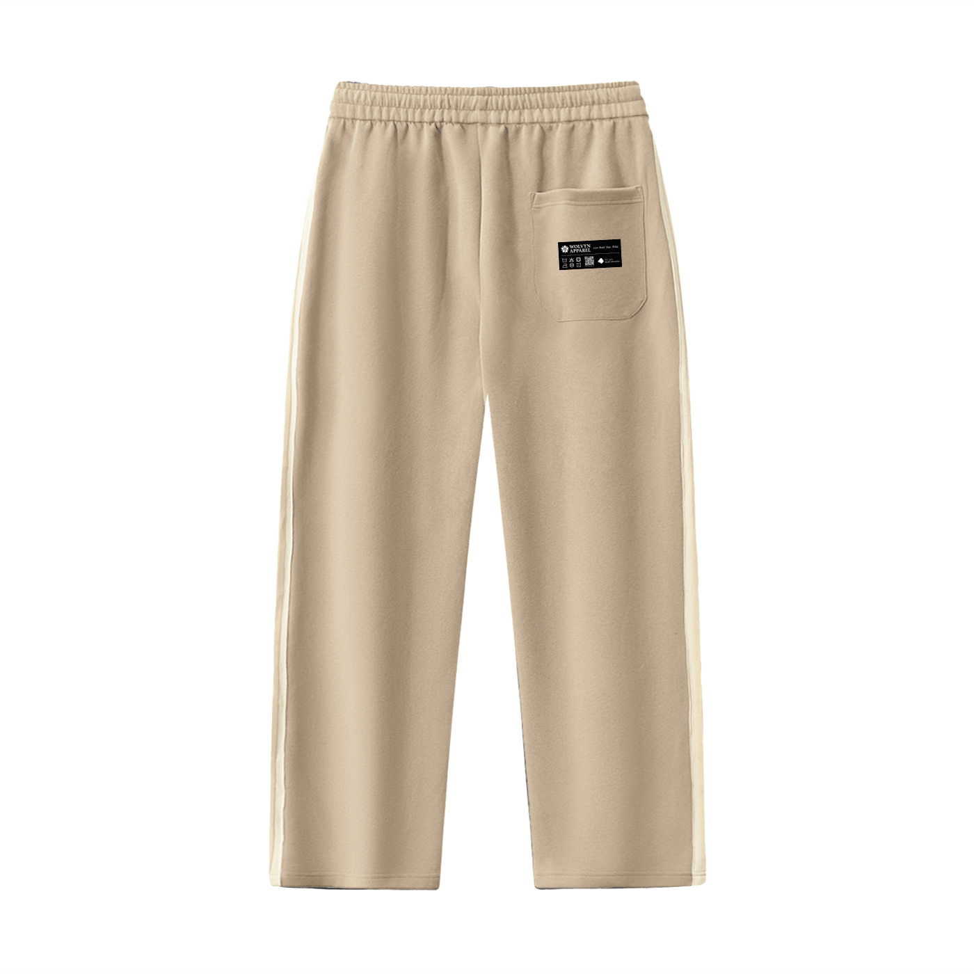 Wolvyn Apparel "Area 480" Contrast Side - Stripe Straight - Leg Pants - Wolvyn Apparel