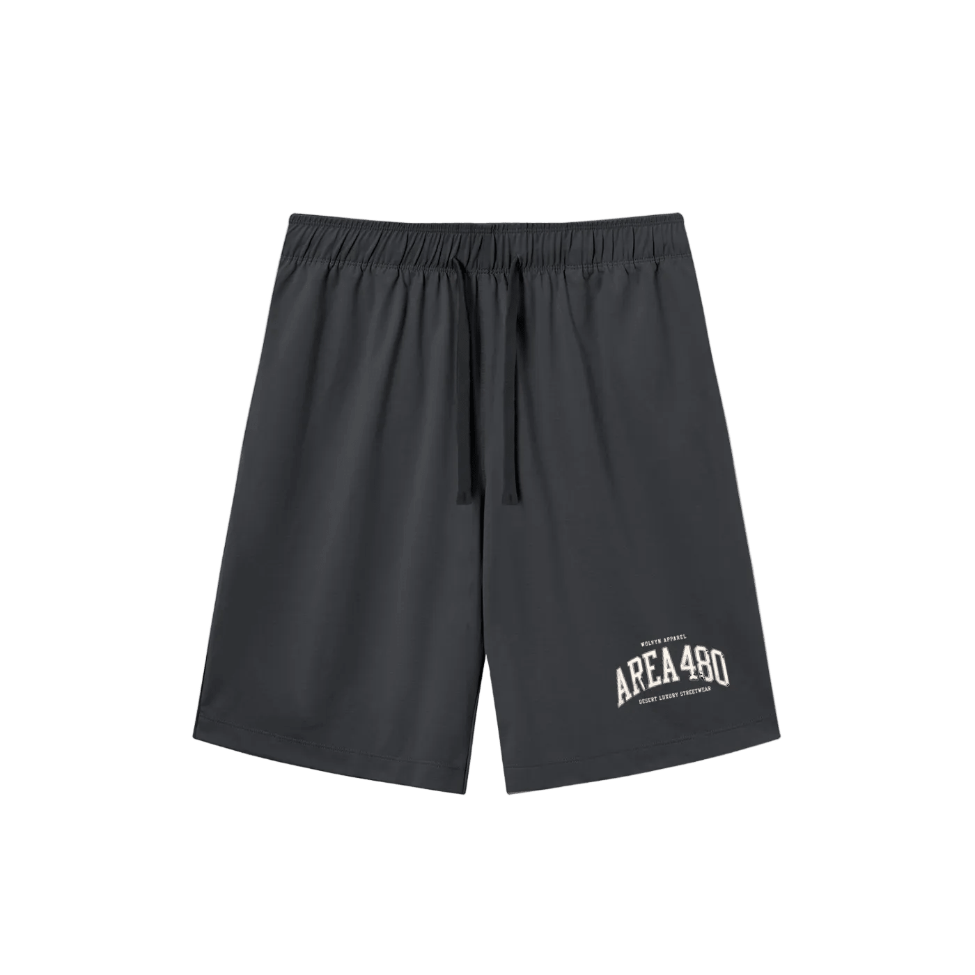 Wolvyn Apparel’ Area 480’ Men's Lightweight Drawstring Shorts - Wolvyn Apparel
