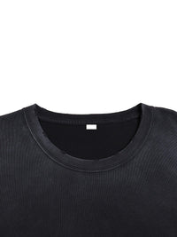 Wolvyn Apparel "Area 480" Vintage Washed Hand-Frayed T-Shirt - Wolvyn Apparel