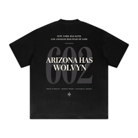Wolvyn Apparel ‘AZ Has Wolvyn’ Heavyweight Drop Shoulder T-Shirt - Wolvyn Apparel