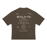 Wolvyn Apparel ‘Bottled in Bond’ Unisex Heavyweight Oversized T-Shirt - Wolvyn Apparel