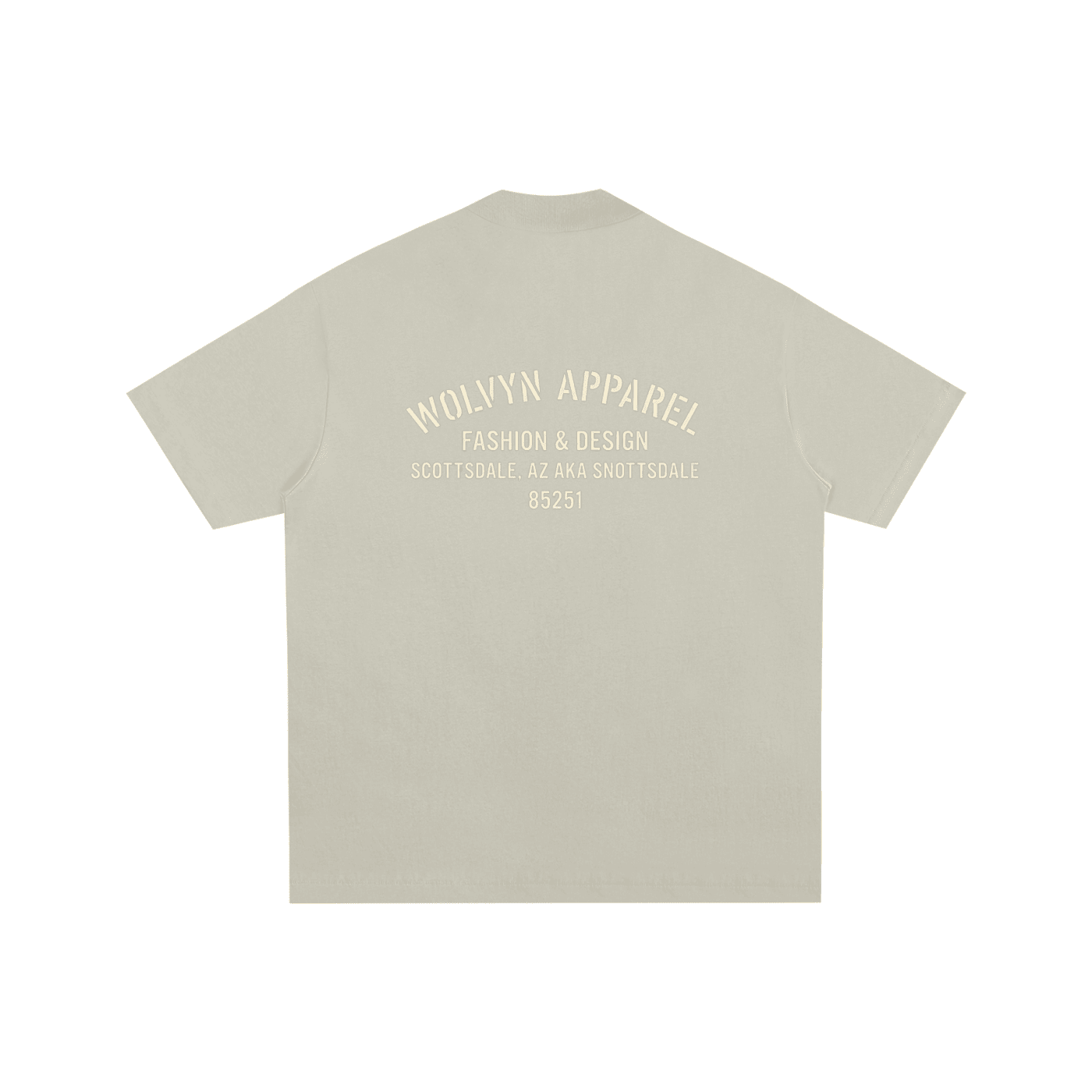 Wolvyn Apparel "Brand" Essential Cotton T-Shirt - Wolvyn Apparel