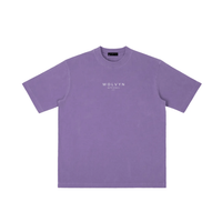 Wolvyn Apparel ‘Brand’ Vintage Wash Drop Shoulder T-shirt - Wolvyn Apparel