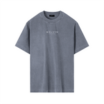 Wolvyn Apparel ‘Brand’ Vintage Wash Drop Shoulder T-shirt - Wolvyn Apparel