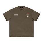 Wolvyn Apparel ‘Bryanna Sports All Access’ Heavyweight Earth Tone T-Shirt - Dark Hues - Wolvyn Apparel