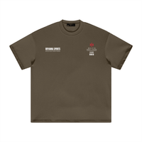Wolvyn Apparel ‘Bryanna Sports All Access’ Heavyweight Earth Tone T-Shirt - Dark Hues - Wolvyn Apparel