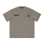 Wolvyn Apparel ‘Bryanna Sports All Access’ Heavyweight Earth Tone T-Shirt - Light Hues - Wolvyn Apparel