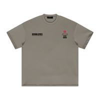 Wolvyn Apparel ‘Bryanna Sports All Access’ Heavyweight Earth Tone T-Shirt - Light Hues - Wolvyn Apparel