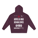 Wolvyn Apparel ‘Bryanna Sports All Access’ Oversize Fleeced Hoodie - Wolvyn Apparel