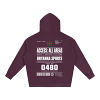 Wolvyn Apparel ‘Bryanna Sports All Access’ Oversize Fleeced Hoodie - Wolvyn Apparel