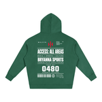 Wolvyn Apparel ‘Bryanna Sports All Access’ Oversize Fleeced Hoodie - Wolvyn Apparel