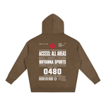 Wolvyn Apparel ‘Bryanna Sports All Access’ Oversize Fleeced Hoodie - Wolvyn Apparel