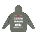 Wolvyn Apparel ‘Bryanna Sports All Access’ Oversize Fleeced Hoodie - Wolvyn Apparel