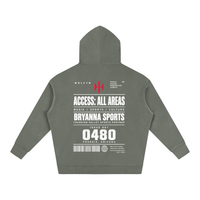 Wolvyn Apparel ‘Bryanna Sports All Access’ Oversize Fleeced Hoodie - Wolvyn Apparel