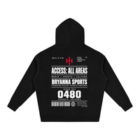 Wolvyn Apparel ‘Bryanna Sports All Access’ Oversize Fleeced Hoodie - Wolvyn Apparel