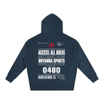 Wolvyn Apparel ‘Bryanna Sports All Access’ Oversize Fleeced Hoodie - Wolvyn Apparel
